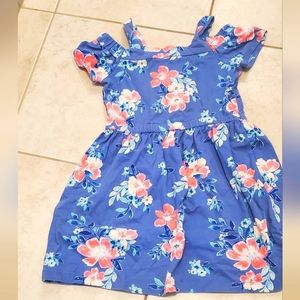 Oshkosh off the shoulder dress 4/5T